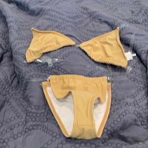 Nude bikini size large